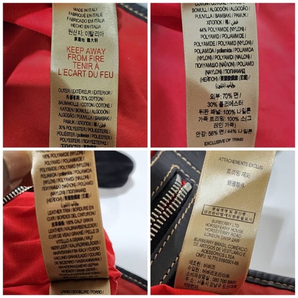 Authentic BURBERRY Vintage Check Graffiti Print Medium Rucksack Backpack Antique - Picture 12 of 13